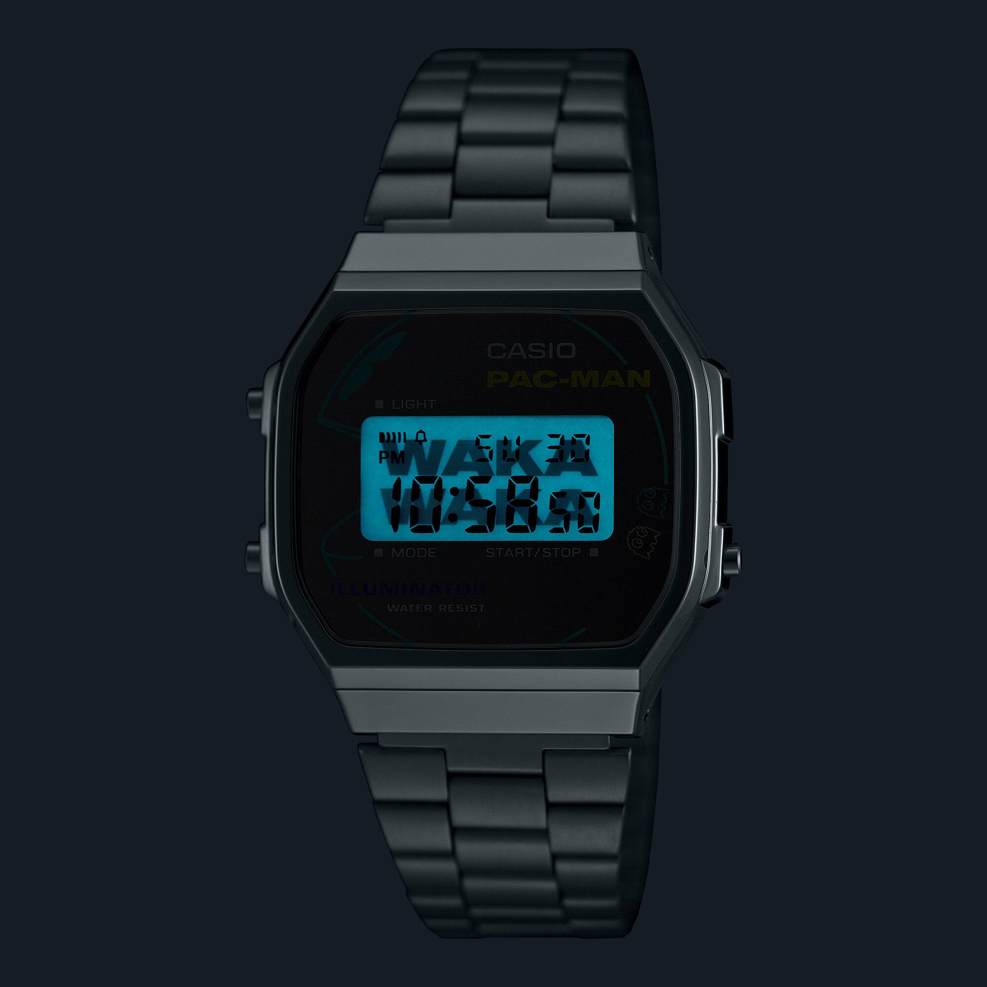 CASIO Vintage Watch 45th PAC-MAN anniversary Edition - A168WEPC-7ADR