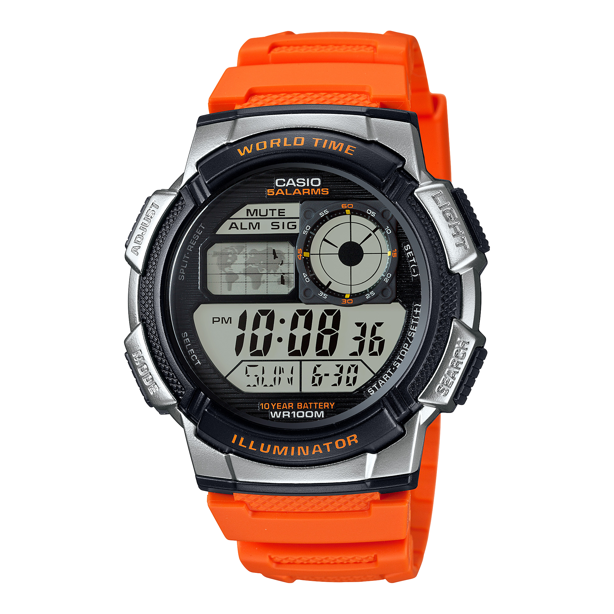 CASIO Digital Watch AE-1000W-4BVDF
