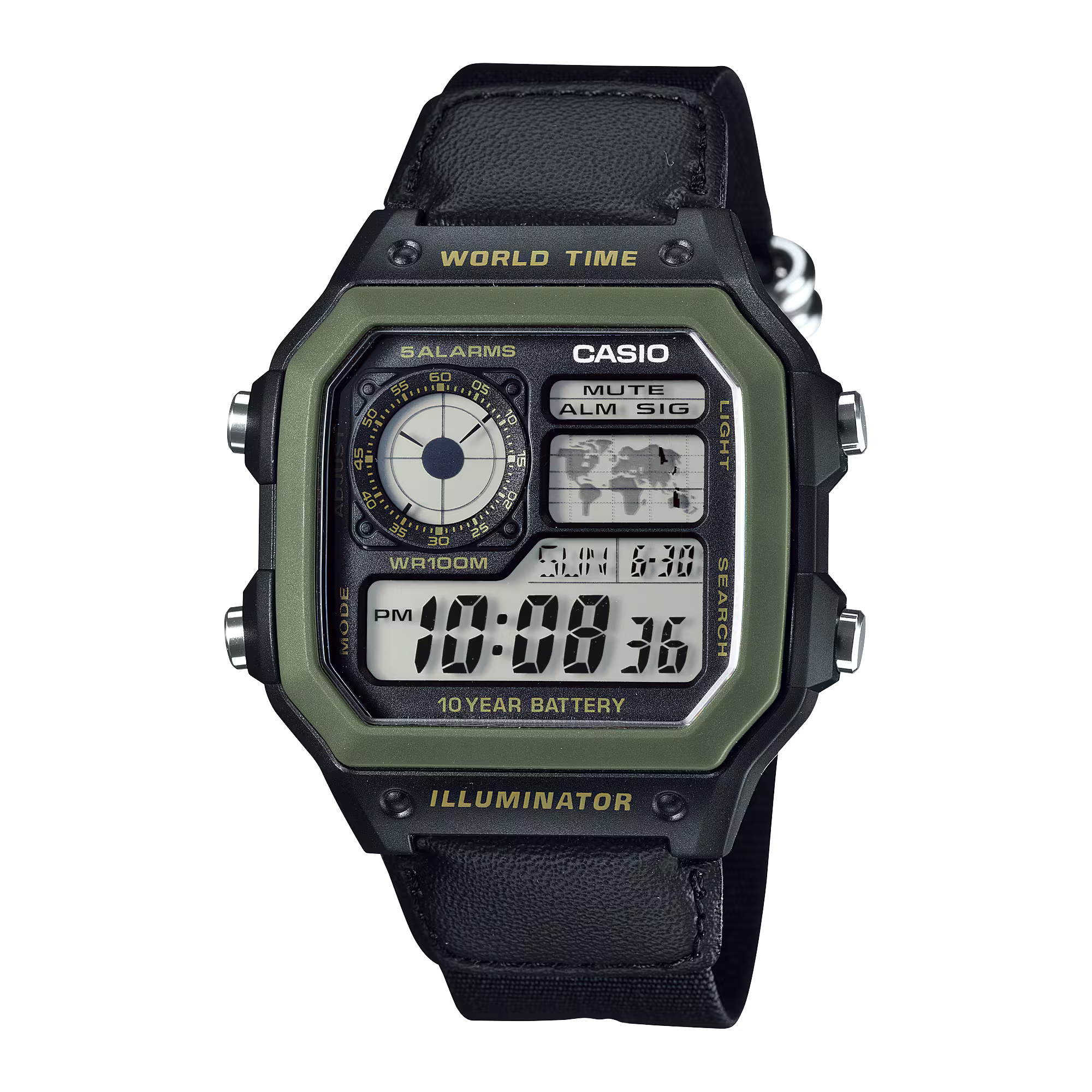 CASIO Digital Men Watch AE-1200WHB-1BVDF