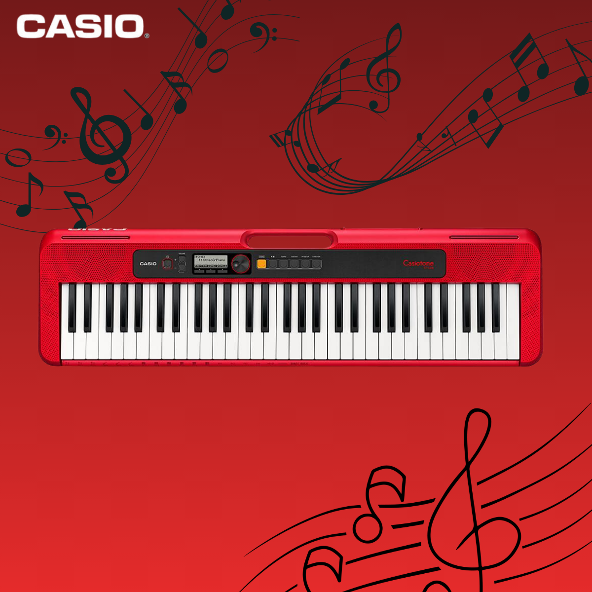 Casio Musical Keyboard CT-S200RDC2