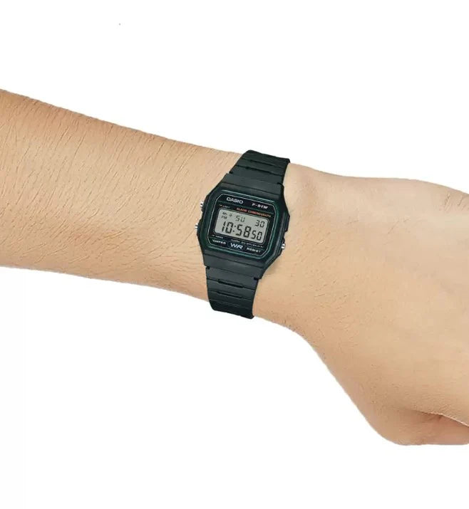 CASIO Vintage Unisex Watch F-91W-3DG