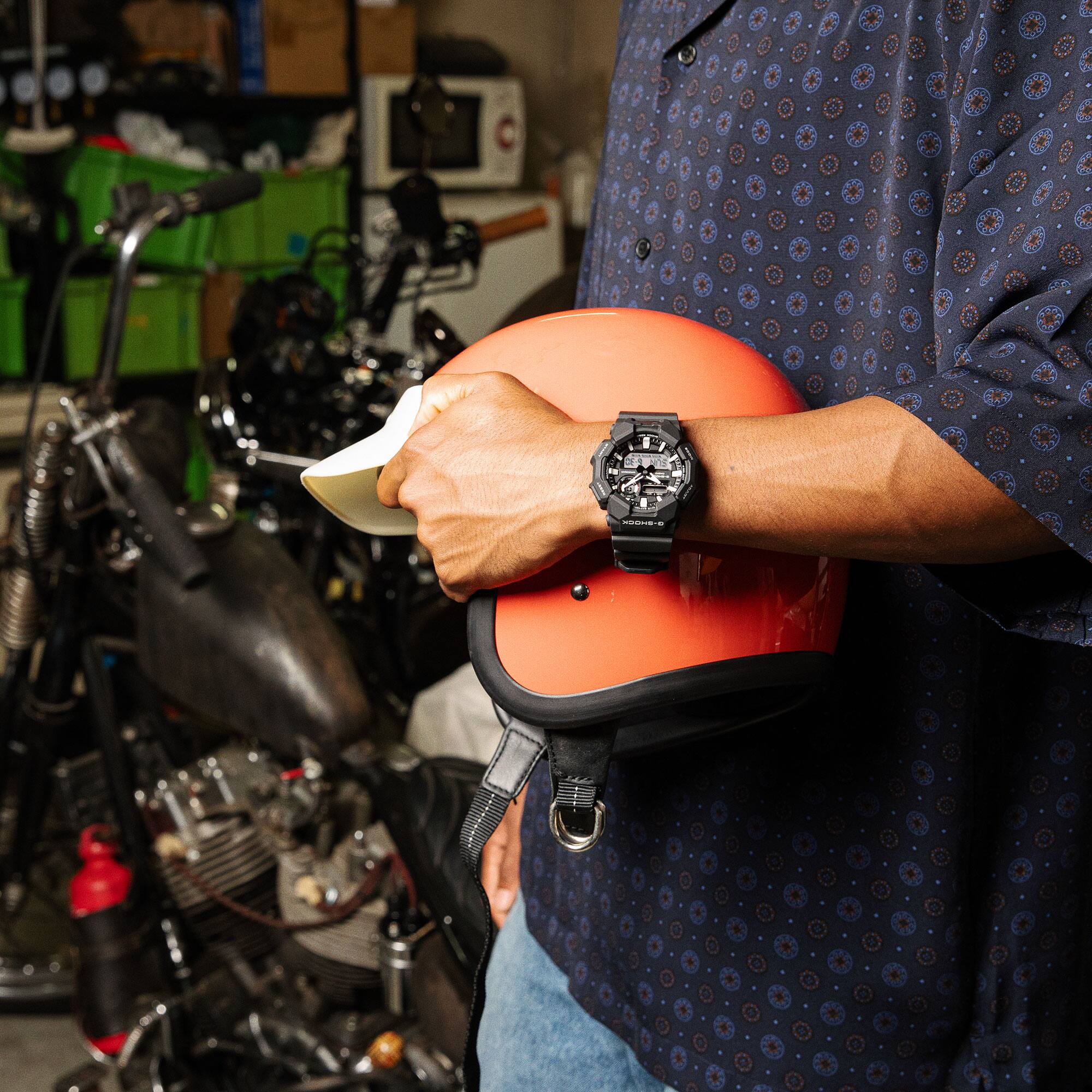 ساعة جي-شوك ​​رجالية كاجوال تناظرية - GA-010-1ADR