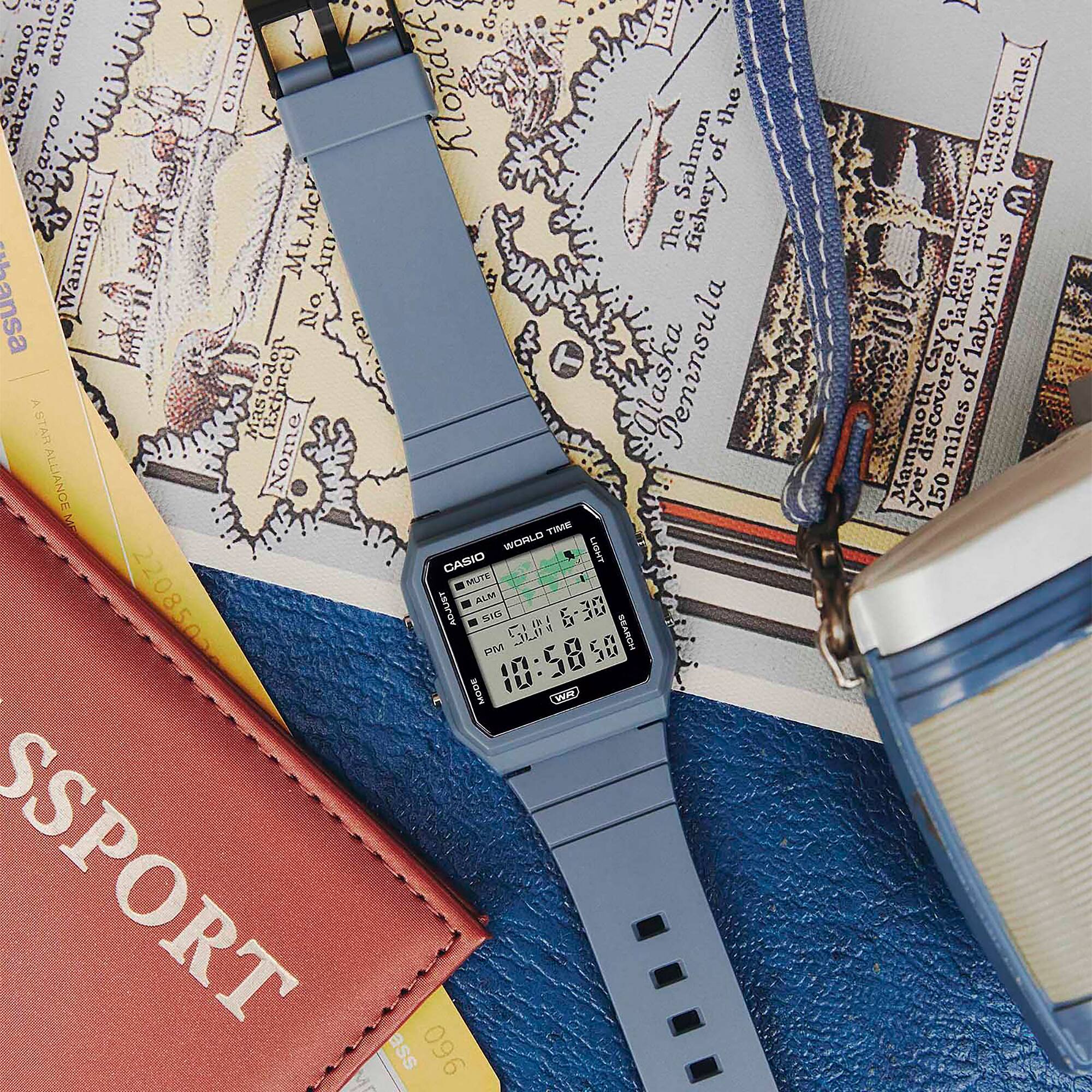 CASIO Digital Unisex Watch LF-30W-2ADF