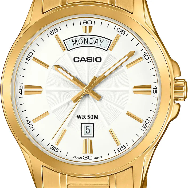 CASIO Men's Watch Analog MTP-1381GD-7AVDF