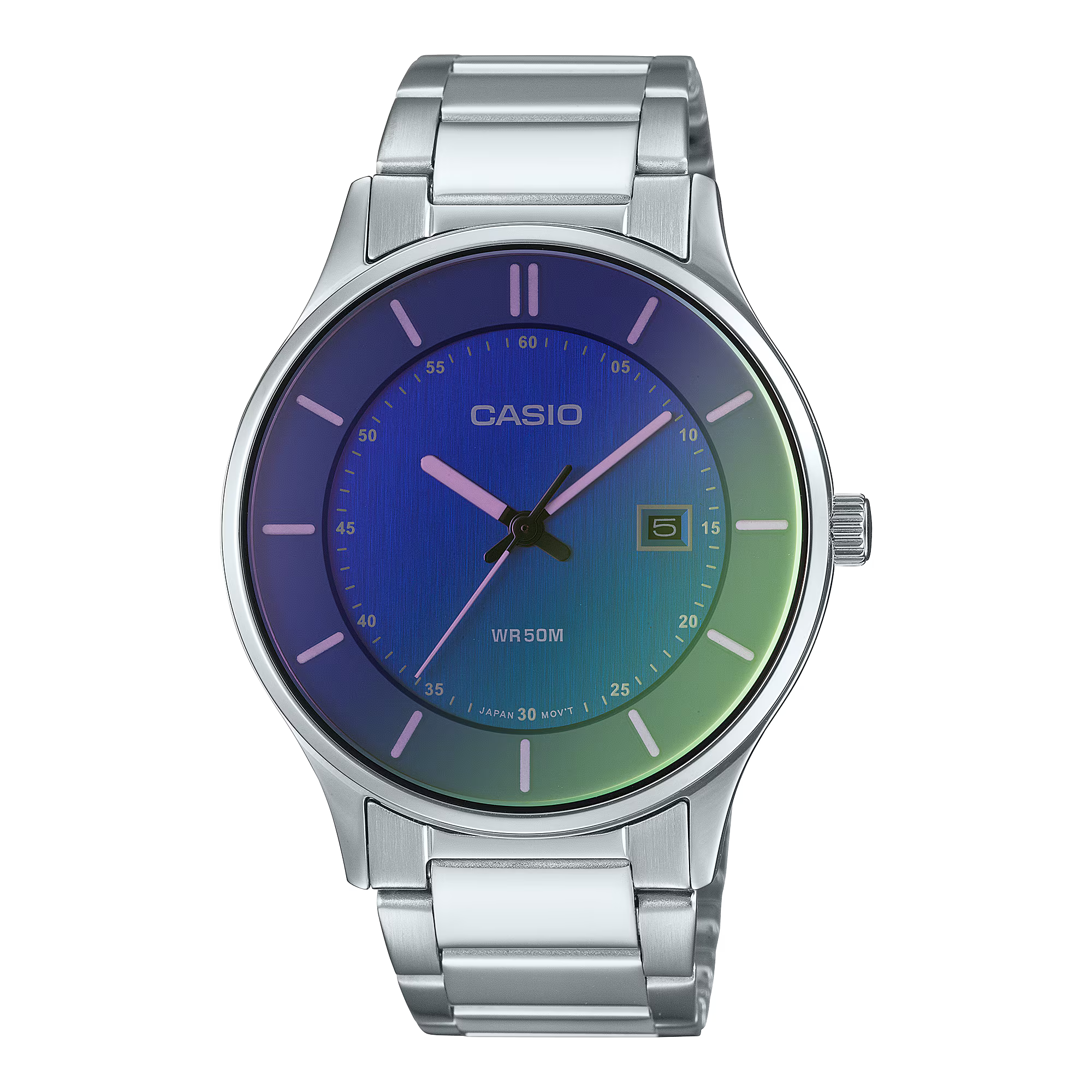 Men's classic analog watch MTP-E605D-2EVDF