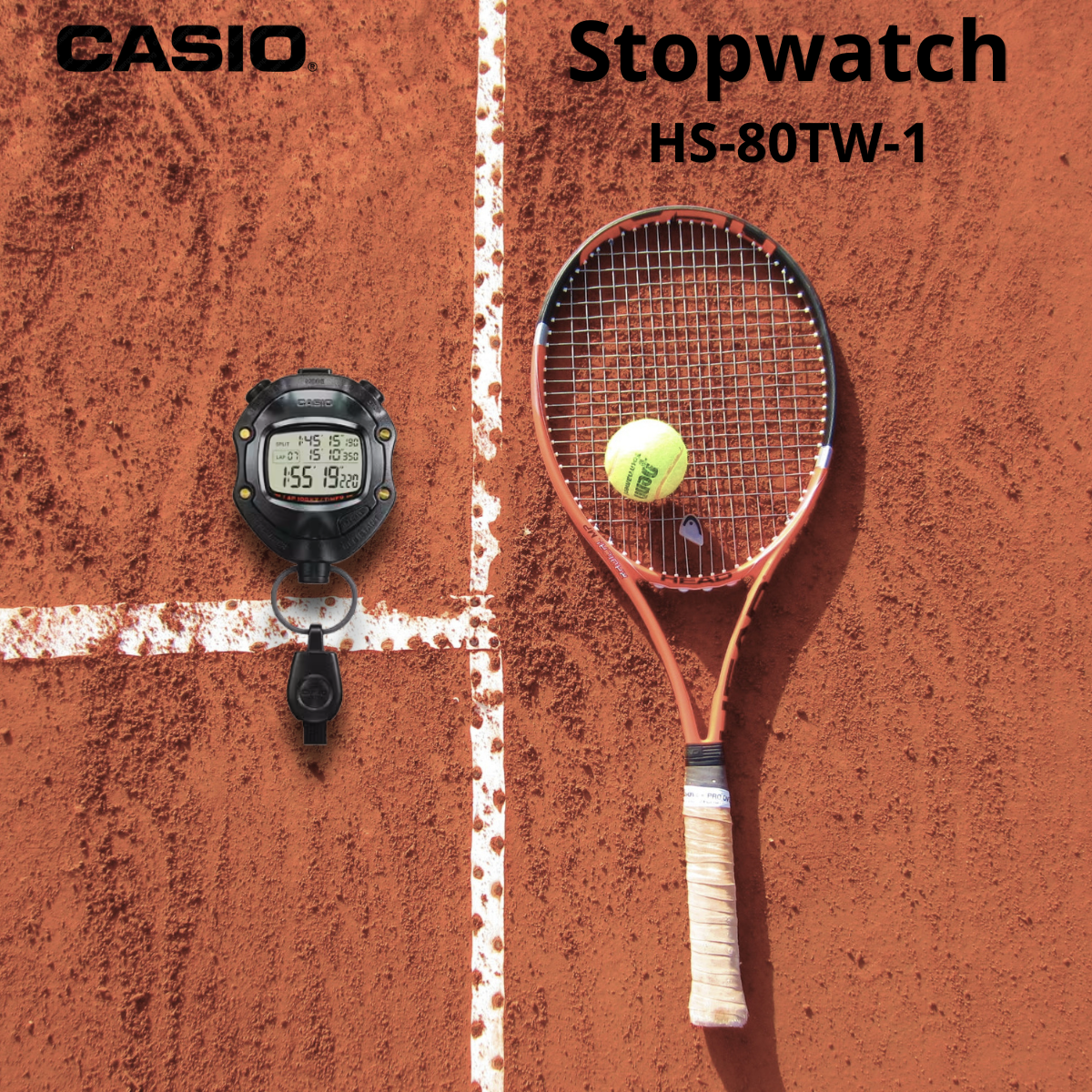 Stopwatch CASIO HS-80TW-1DF