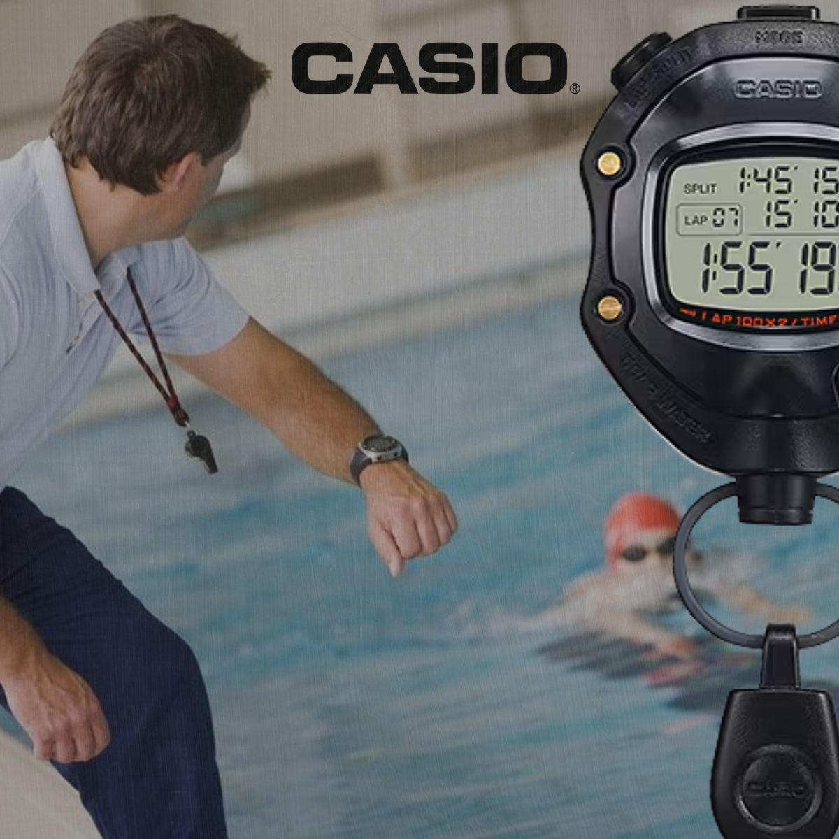 Stopwatch CASIO HS-80TW-1DF