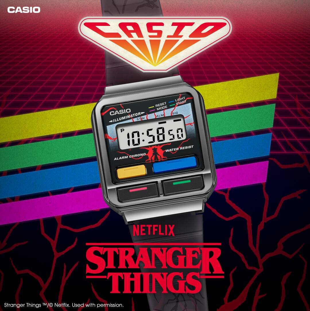 CASIO Vintage WATCH Stranger Things A120WEST-1ADR