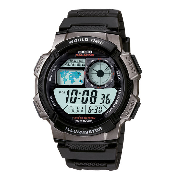 CASIO Digital Men Watch AE-1000W-1BVDF