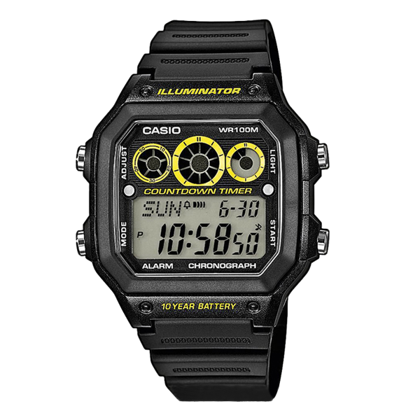 CASIO Digital Men Watch AE-1300WH-1AVDF