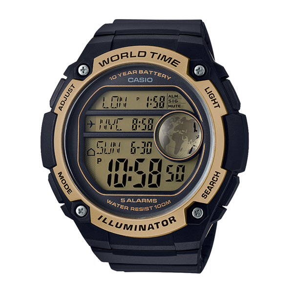 CASIO Digital Men Watch AE-3000W-9AVDF