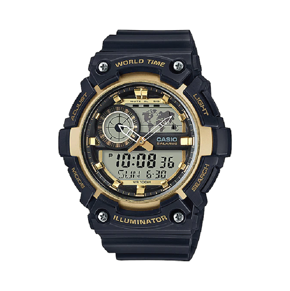 CASIO Digital Men Watch AEQ-200W-9AVDF