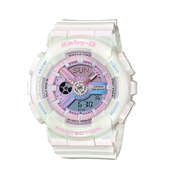 BABY-G Women's Analog-Digital Watch BA-110PL-7A1DR