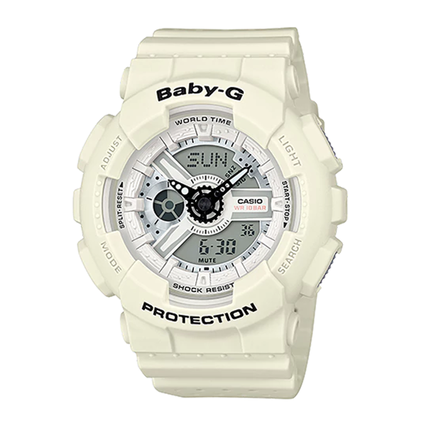 BABY-G Women's Analog-Digital Watch BA-110PP-7ADR