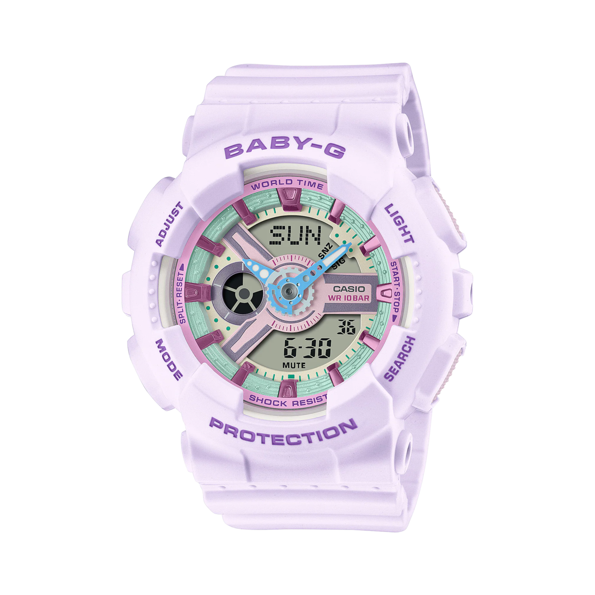 Baby-G Women's Analog-Digital Watch BA-110XPM-6ADR