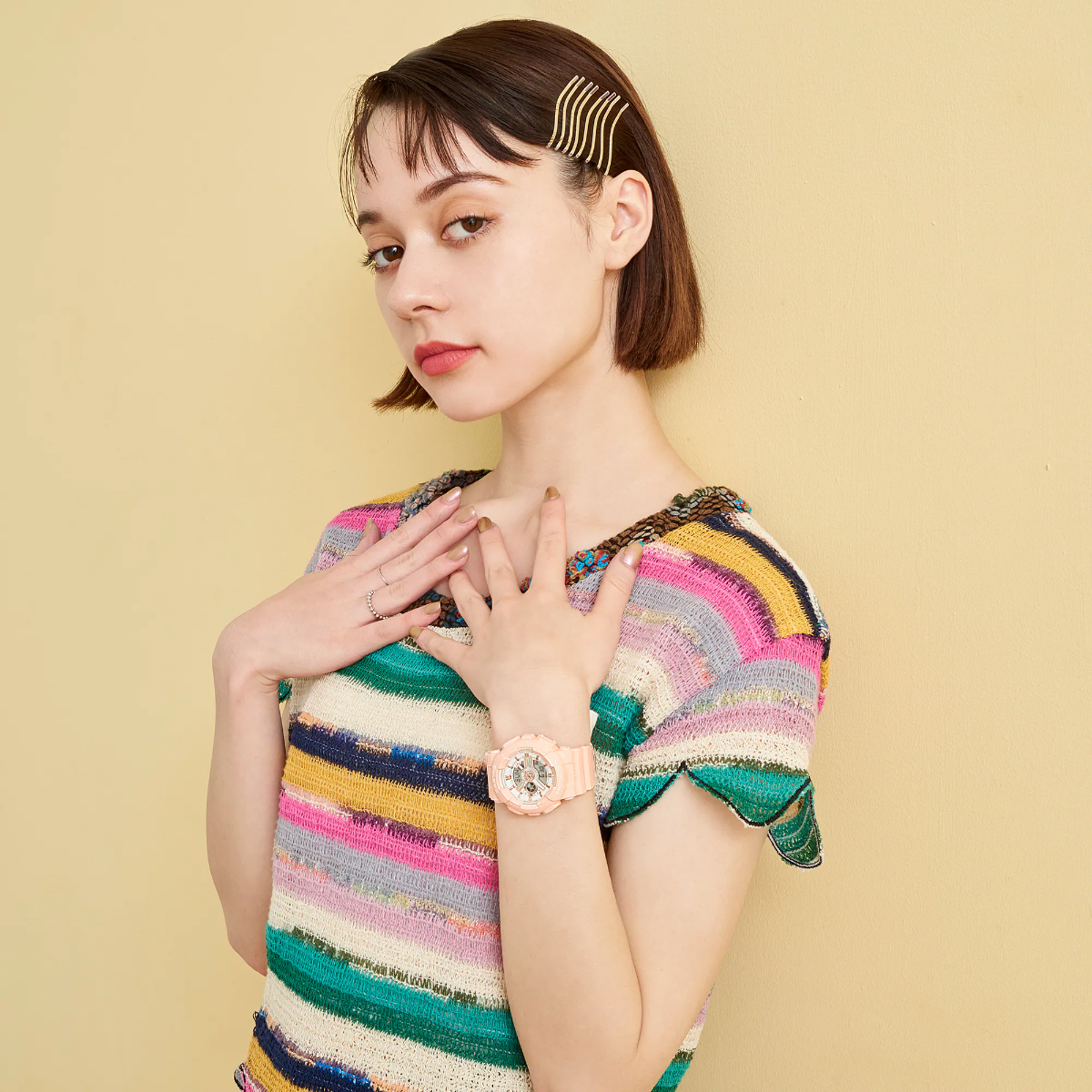 Baby-G Women's Analog-Digital Watch BA-110XRG-4ADR