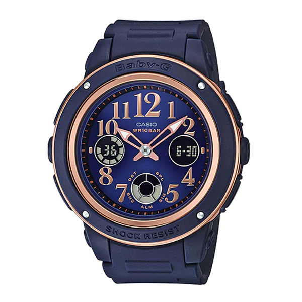 BABY-G Women's Analog-Digital Watch BGA-150PG-2B2DR