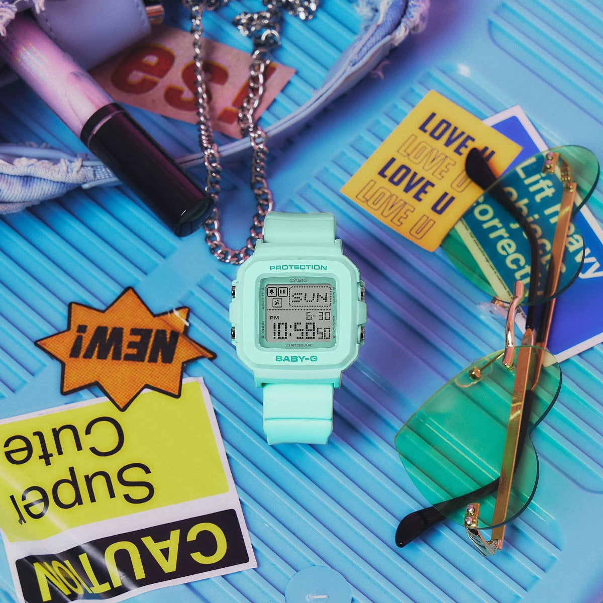 BABY-G Women's Digital Watch BGD-10-3DR