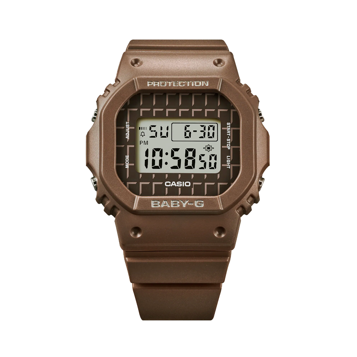 Baby-G Women's Digital Inspired by Chocolate Bars BGD-565USW-5DR
