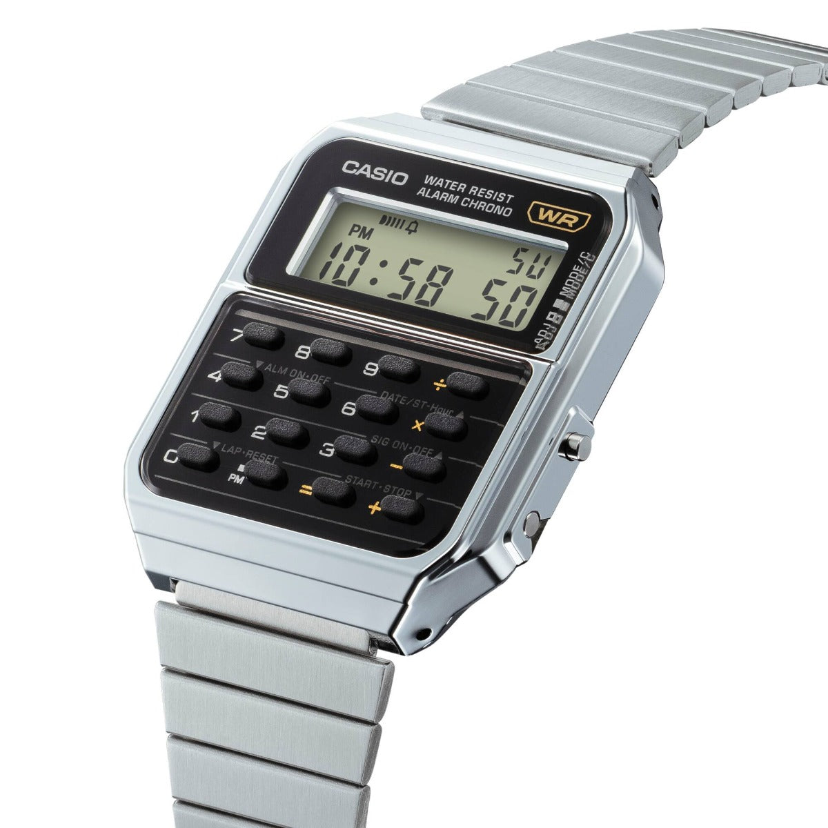 Vintage Casio Calculator Watch CA-500WE-1ADF