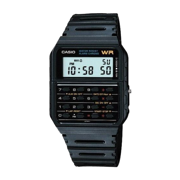 CASIO Special Calculator Digital Watch  CA-53W-1Z