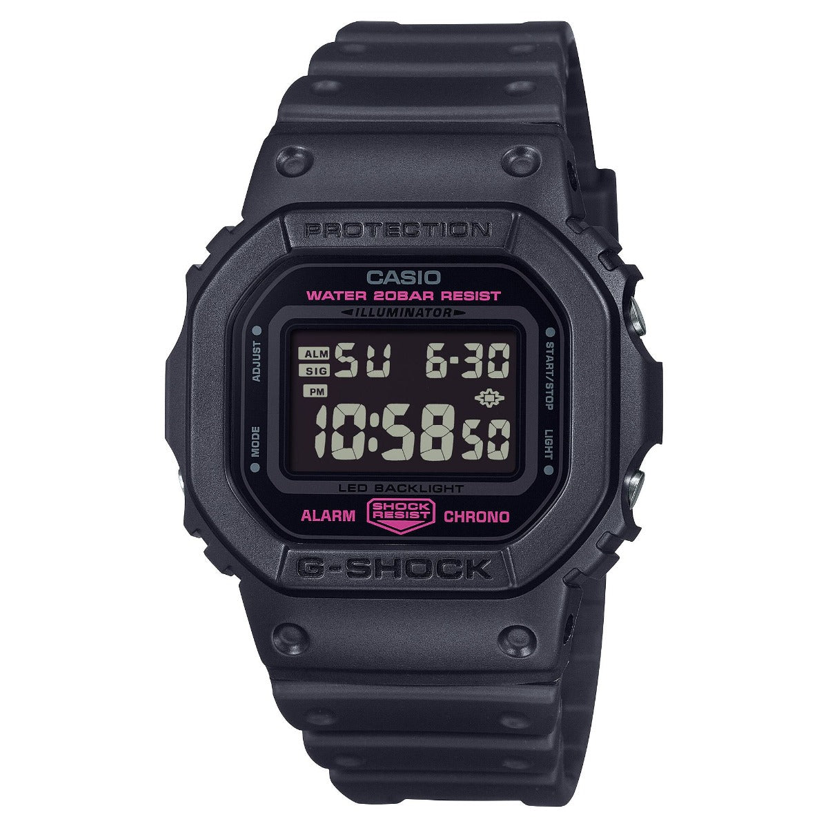 G-SHOCK Pink Ribbon Women's Digital Watch - DW-5600PK-1DR