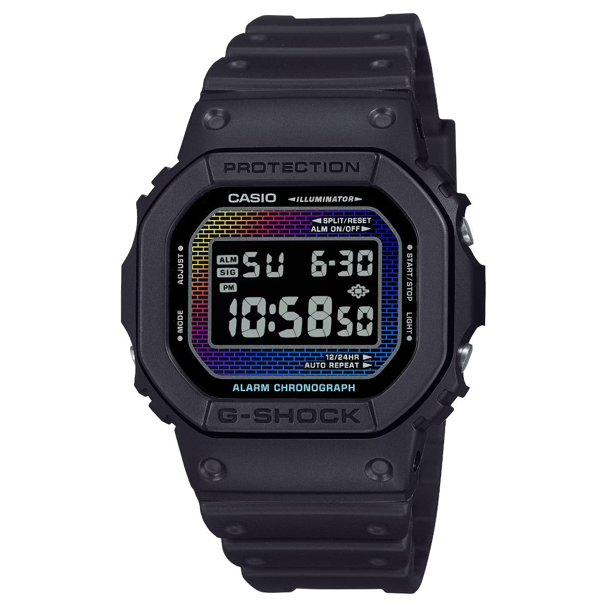 G-SHOCK BlackEyePatch Collaboration Men's Digital Watch - DW-5610BEP-2