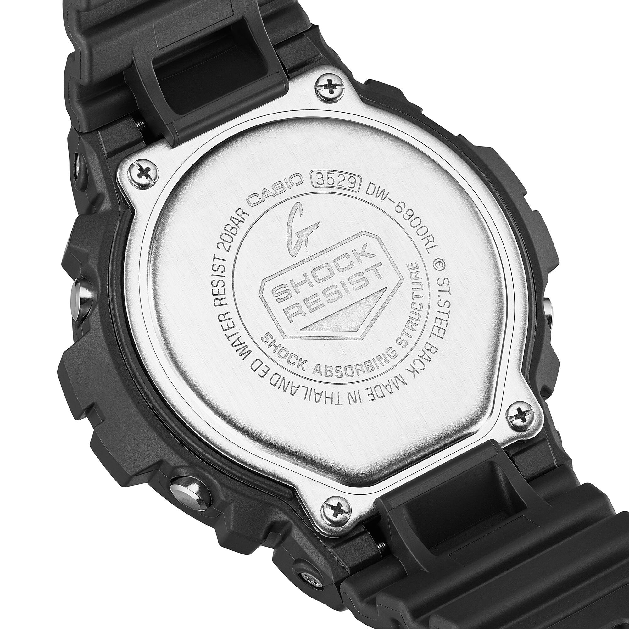 G-SHOCK Iconic Styles Color Line Men's Watch Digital - DW-6900RL-1DR