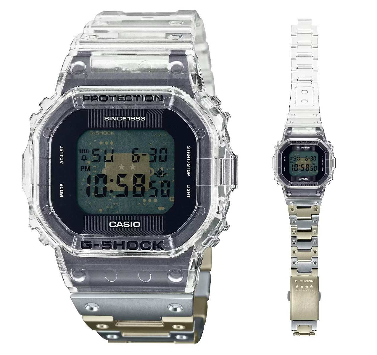 GA-114RX-7ADR - G-SHOCK 40th Anniversary CLEAR REMIX
