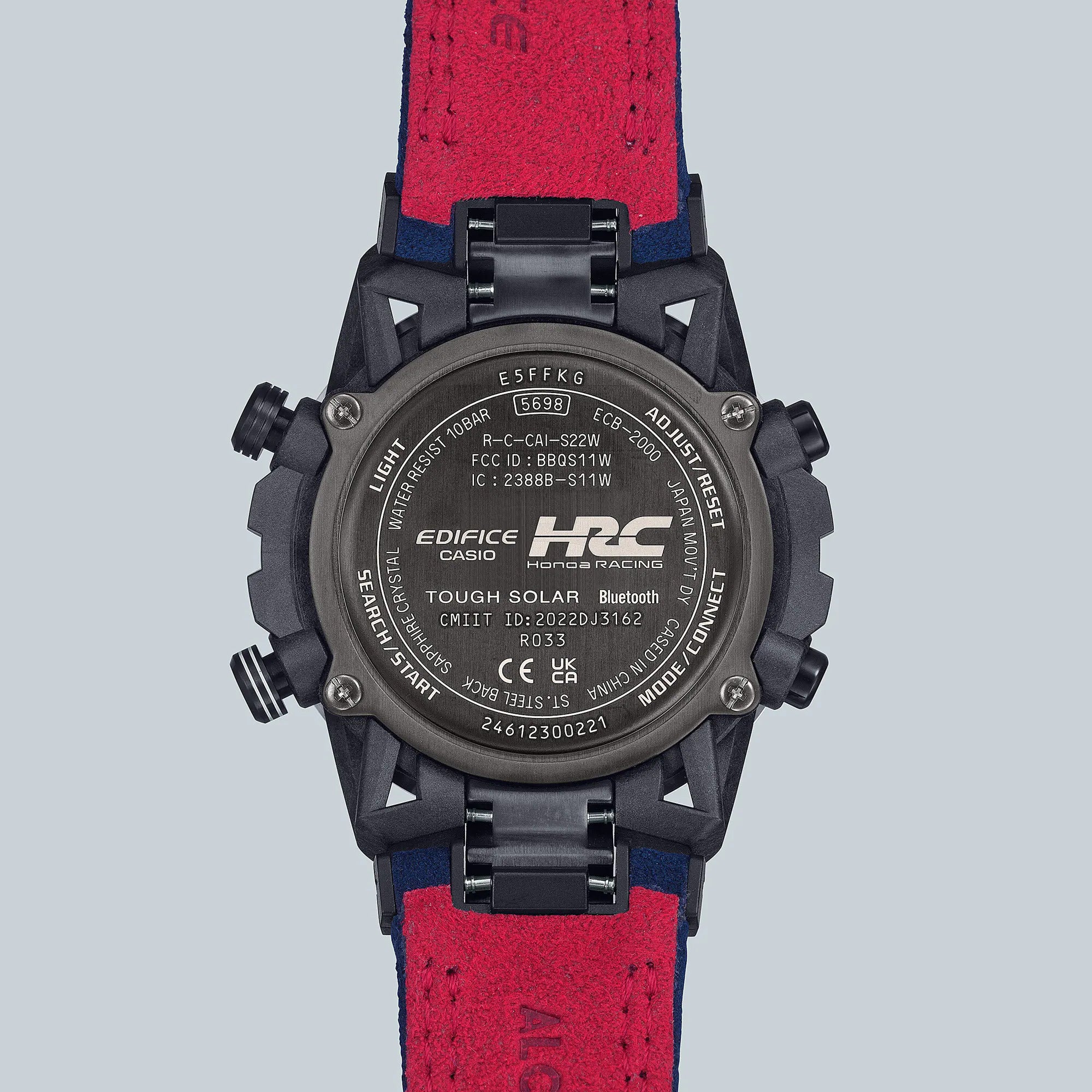 EDIFICE Honda Racing Collaboration Model SOSPENSIONE Smartphone-Link Analog-Digital Men's Watch - ECB-2000HR-1ADR