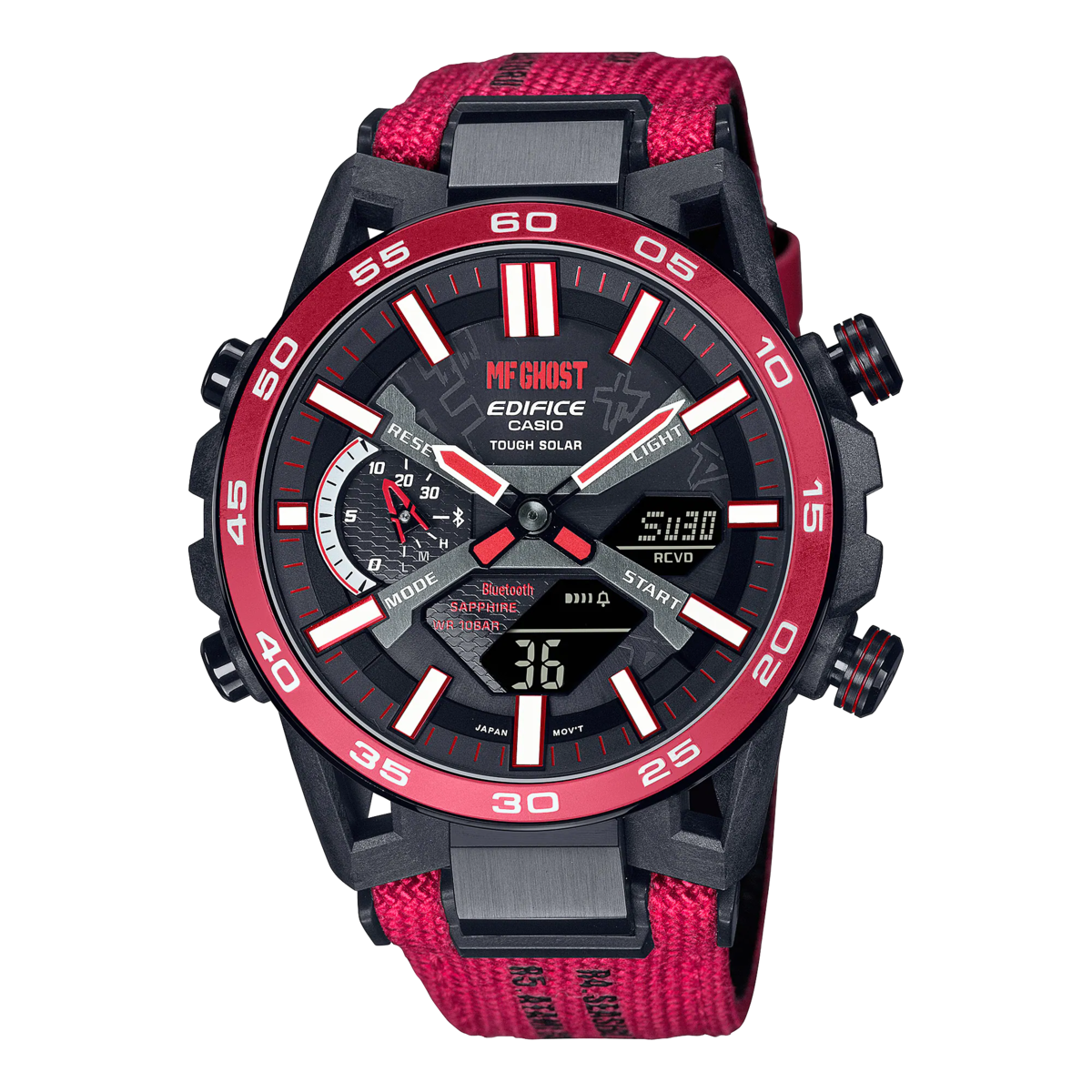 Casio Edifice high performance watch in collaboration with artist Soichi Shigeno - ECB-2000MFG-1ADR