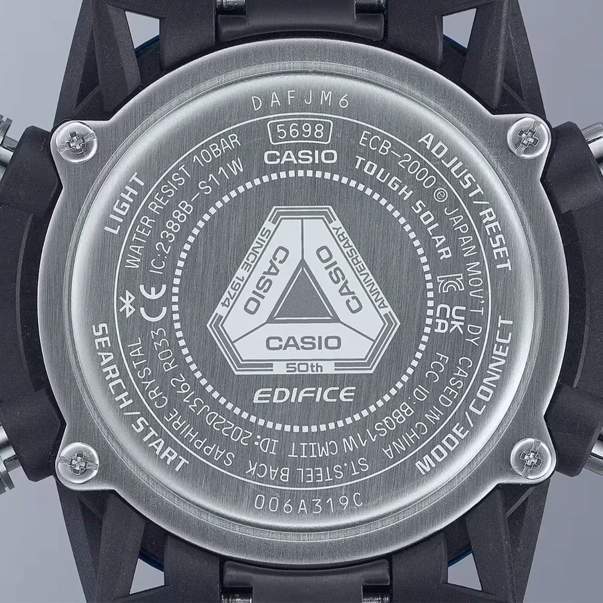 EDIFICE SOSPENSIONE 50th Anniversary Limited Edition Men's Watch - ECB-2000SS-2ADR