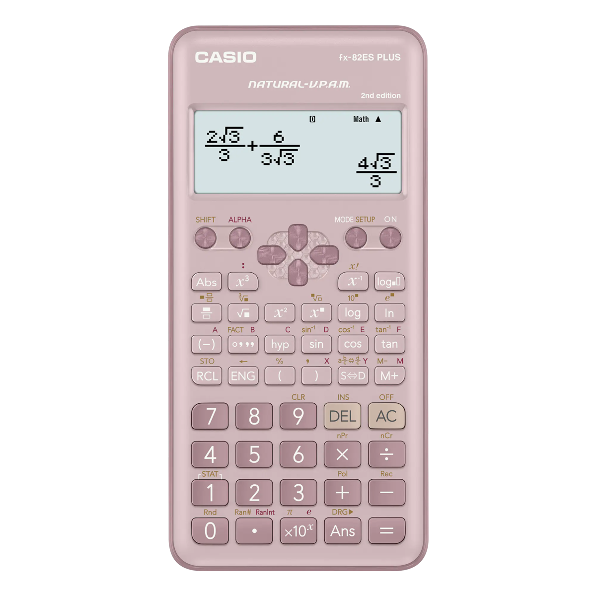 CASIO Scientific Calculator FX-82ESPLUS-2PKWDT