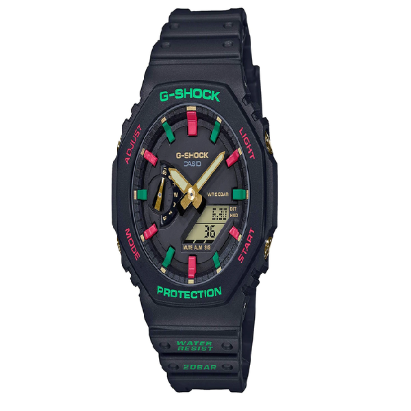 2100th G-SHOCK Casual Men Watch GA-2100TH-1ADR