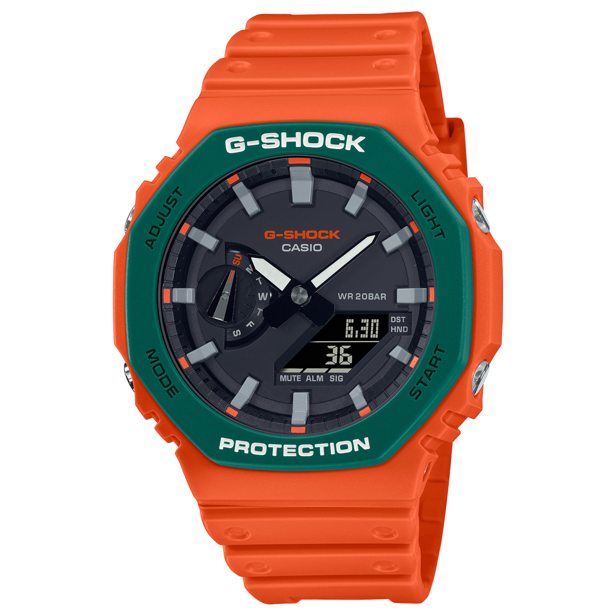 G-Shock watch, a special edition, a beautiful and eye-catching color GA-2110SC-4ADR