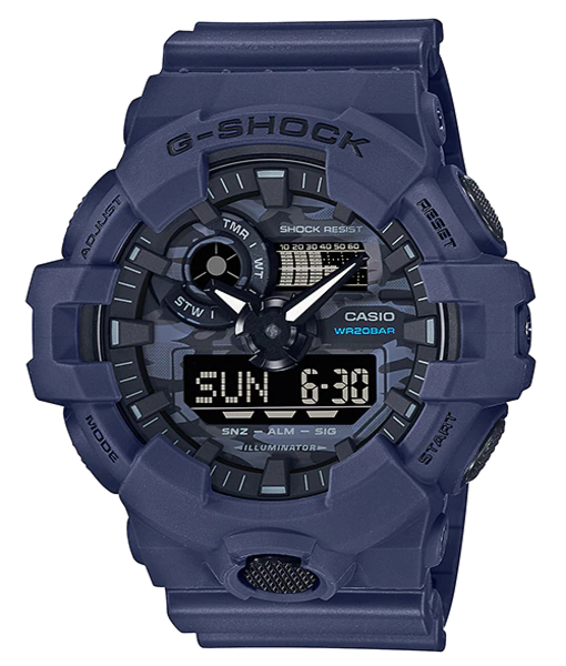 G-SHOCK Men Camouflage Watch GA-700CA-2ADR