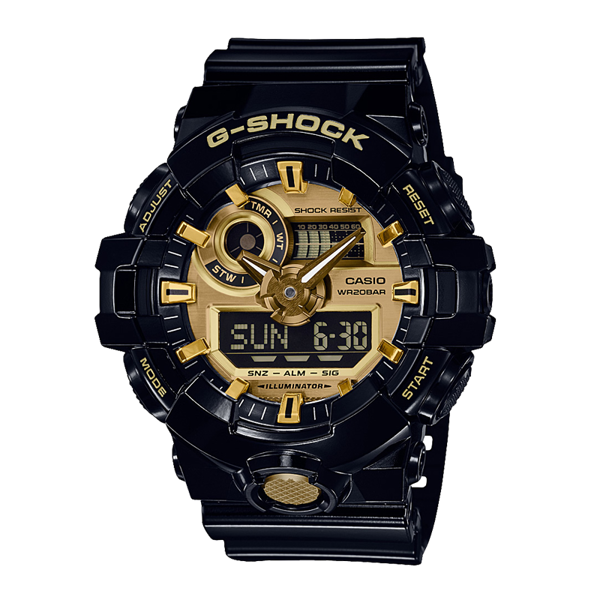 G-SHOCK Casual Men Watch GA-710GB-1ADR