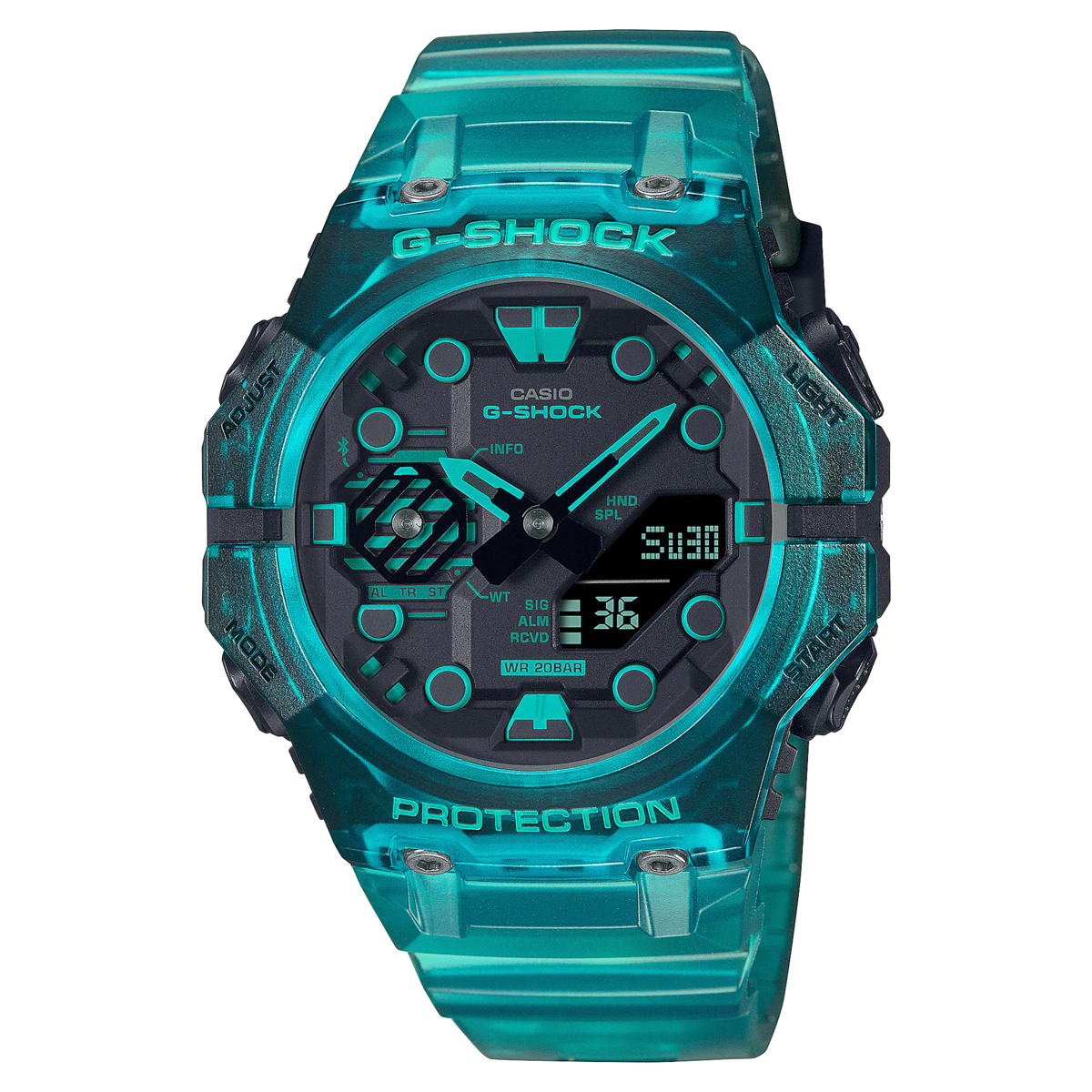 G-Shock watch New design and smartphone connection function GA-B001G-2ADR