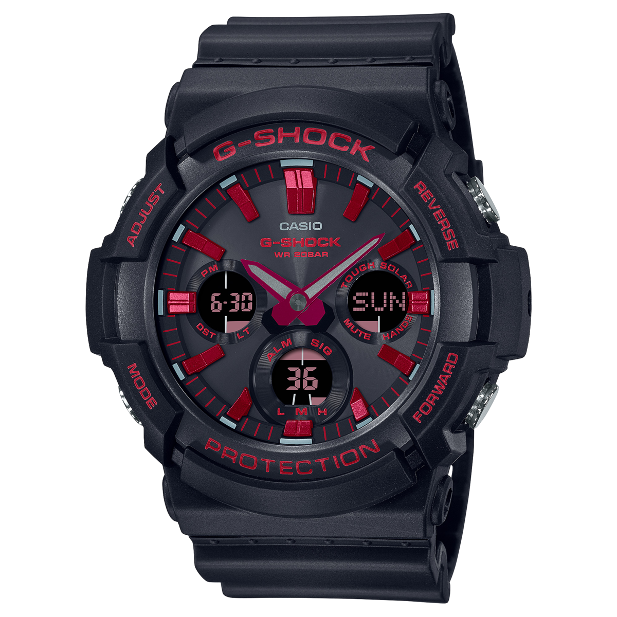 G-Shock IGNITE RED special edition GAS-100BNR-1ADR