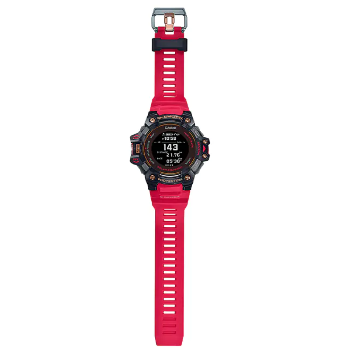 G-SHOCK G-SQUAD Watch  with heart rate monitor and GPS - GBD-H1000-4A1DR
