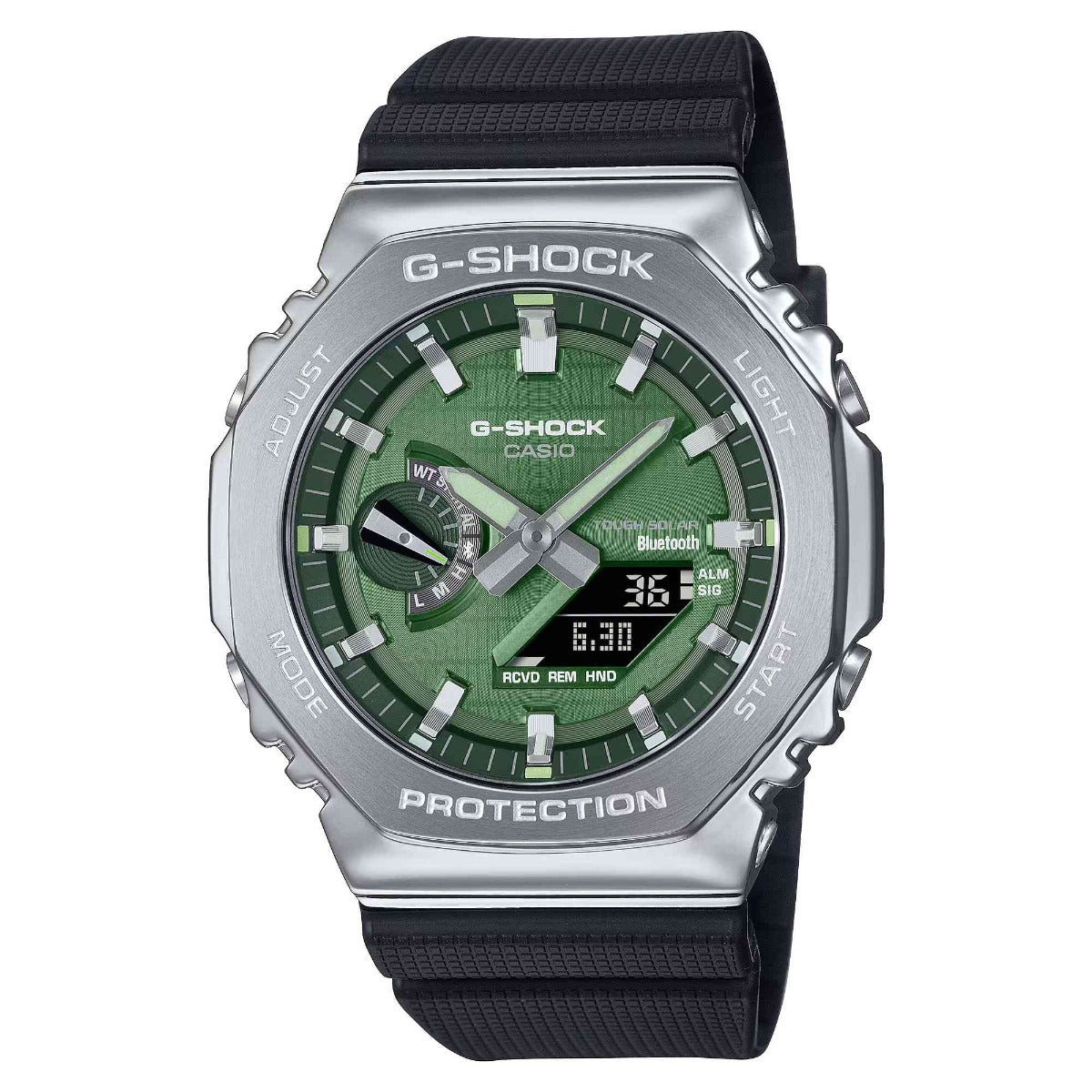 G-SHOCK Men's Watch Smartphone Link Analog-Digital Metal Tough Solar - GBM-2100A-1A3DR