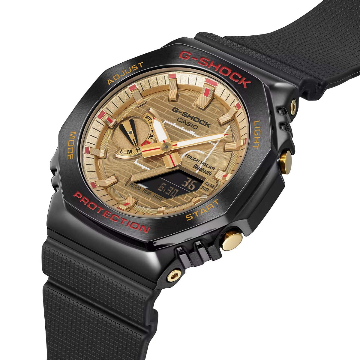 G-SHOCK RUI HACHIMURA SIGNATURE MODEL Men's Watch Analog-Digital Smartphone link - GBM-2100RH-1ADR