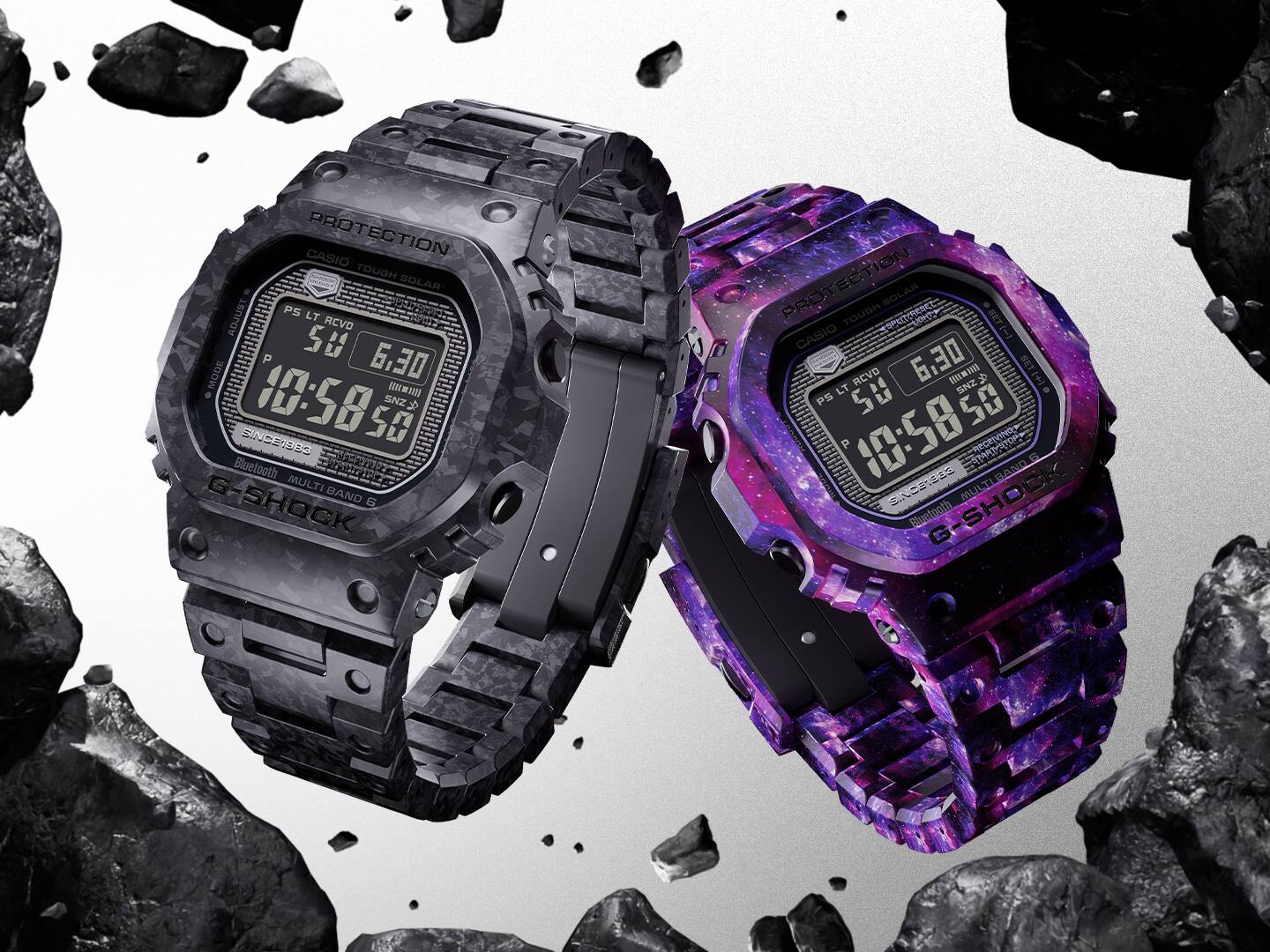 GSHOCK LIMITED EDITION 4OTH ANNIVERSARY CARBON SERIES WATCH GCW-B5000UN-1DR