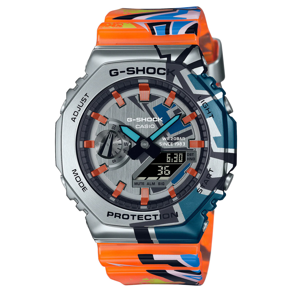 G-Shock Graffiti Art Special Edition Watch GM-2100SS-1ADR