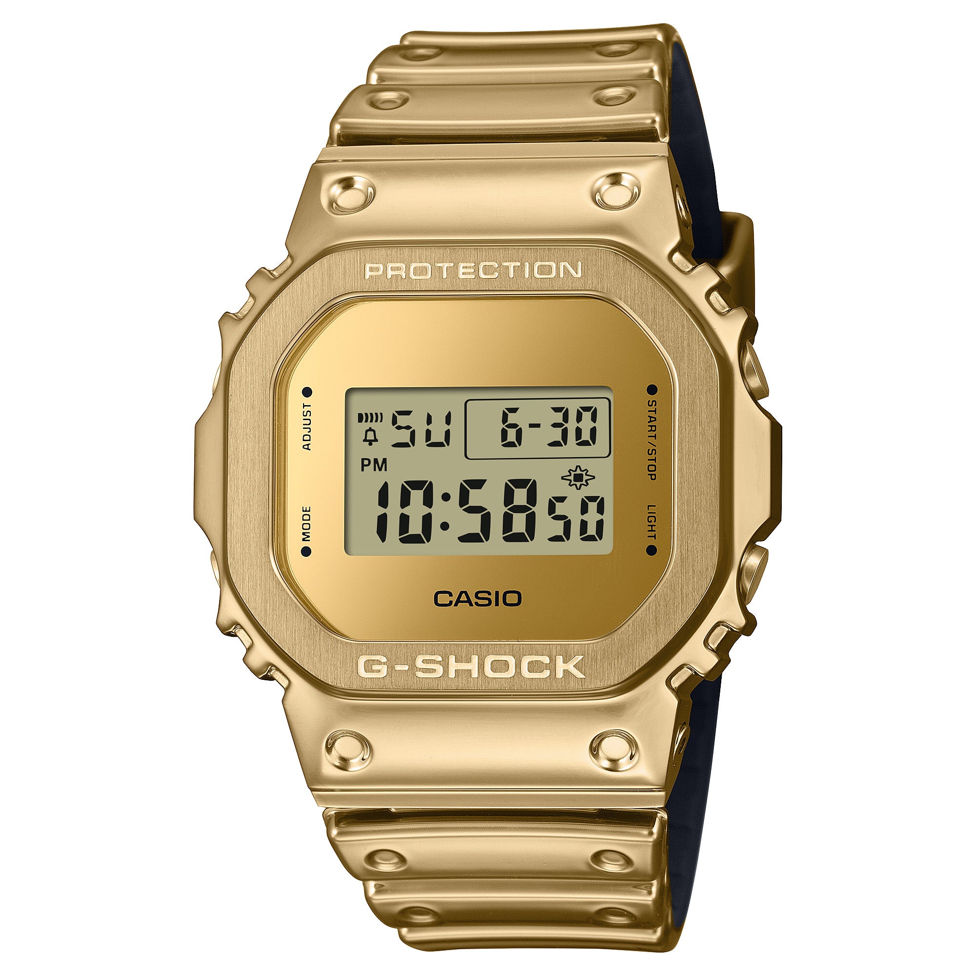 G-SHOCK G-STEEL FINE METALLIC SERIES Gold Men's Watch Digital - GM-5600YMG-9DR