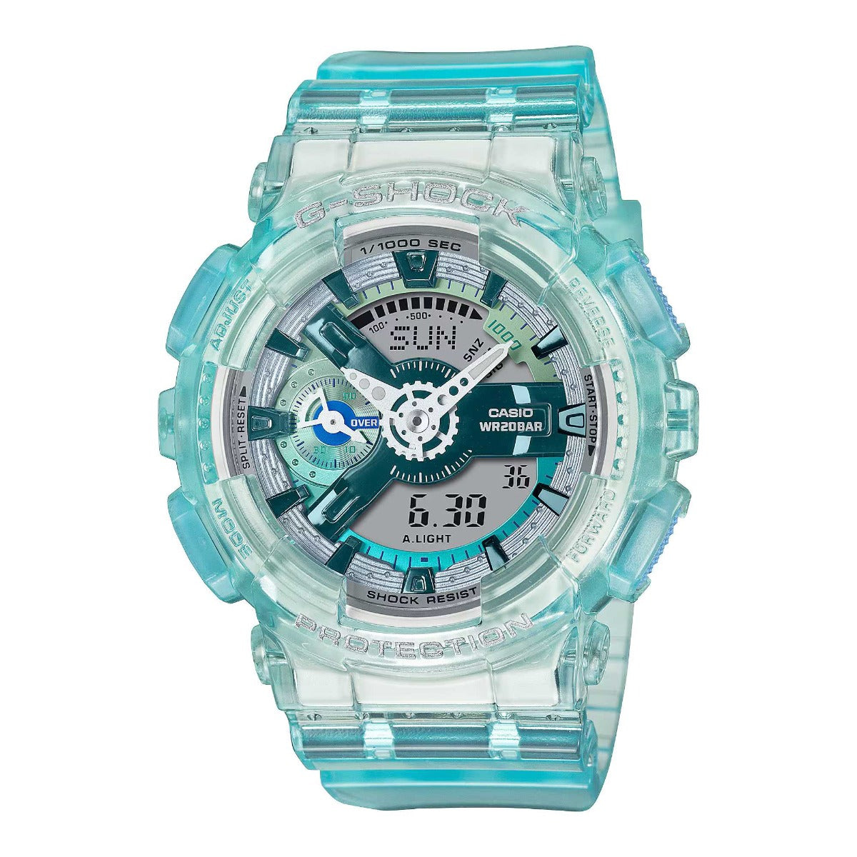 G-SHOCK Women's Analog-Digital Watch - GMA-S110VW-2ADR