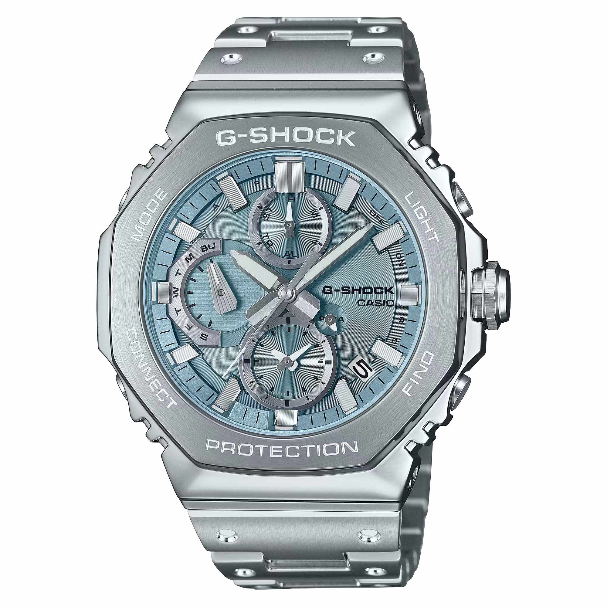 G-SHOCK FULL METAL Smartphone-Link Tough Solar Men's Watch Chronograph Analog - GMC-B2100AD-2ADR