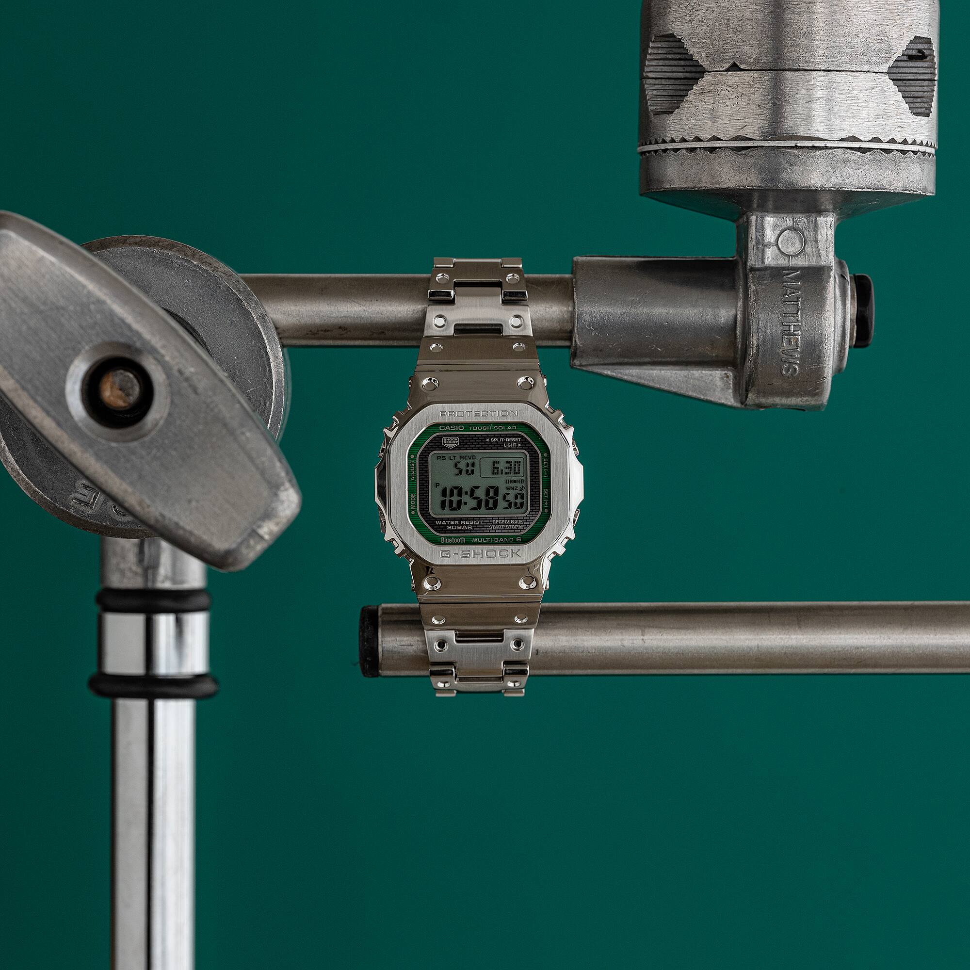 G-SHOCK FULL METAL Smartphone-Link Tough Solar Men's Watch Digital - GMW-B5000D-3DR