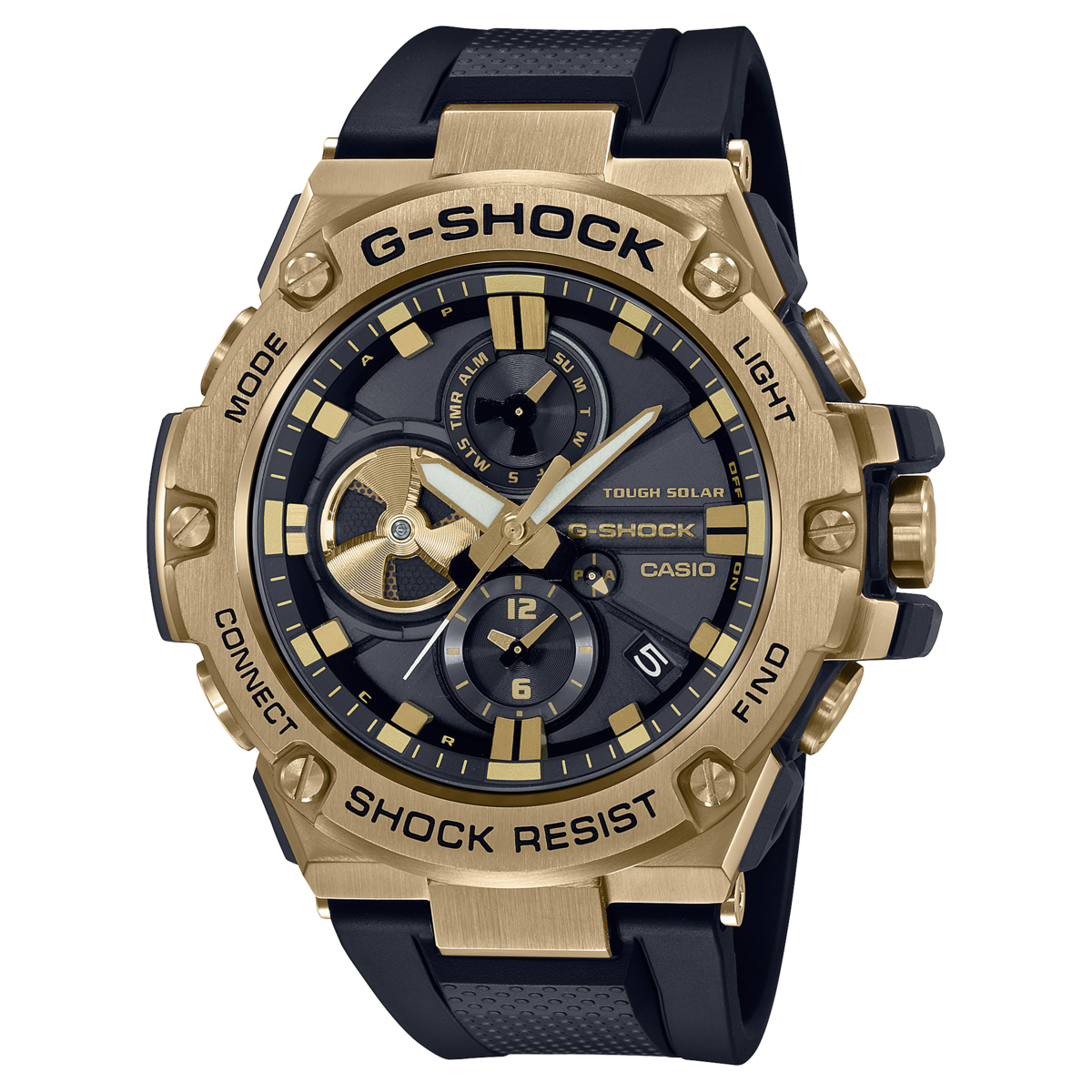 G-SHOCK G-Steel Stainless Steel Watch GST-B100GB-1A9DR