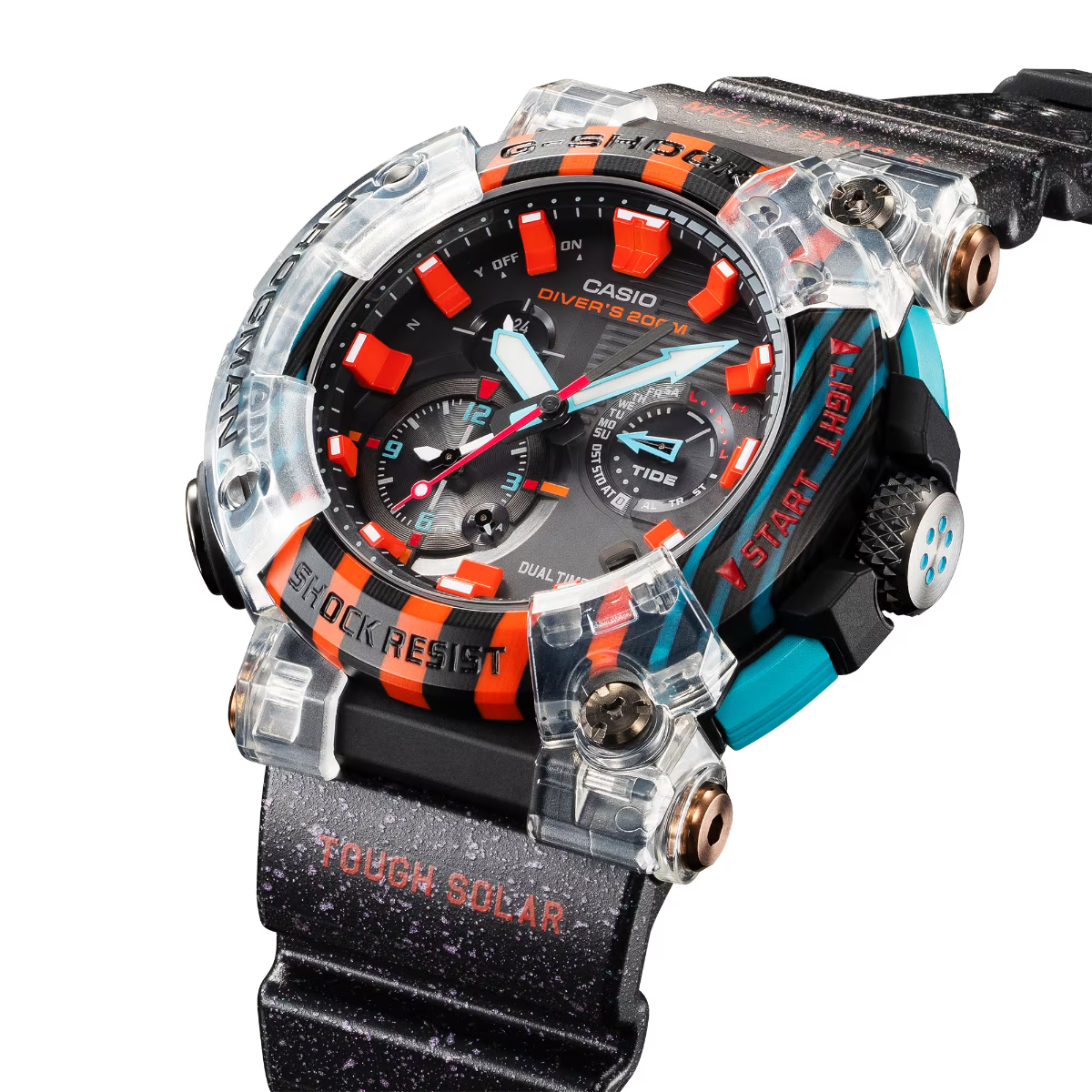 G-SHOCK MASTER OF G FROGMAN GWF-A1000APF-1ADR